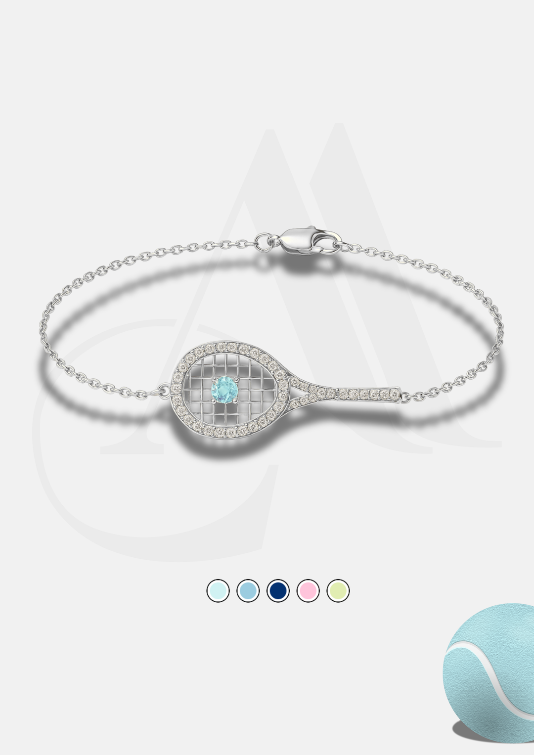 BIRTHSTONE TENNIS BRACELET