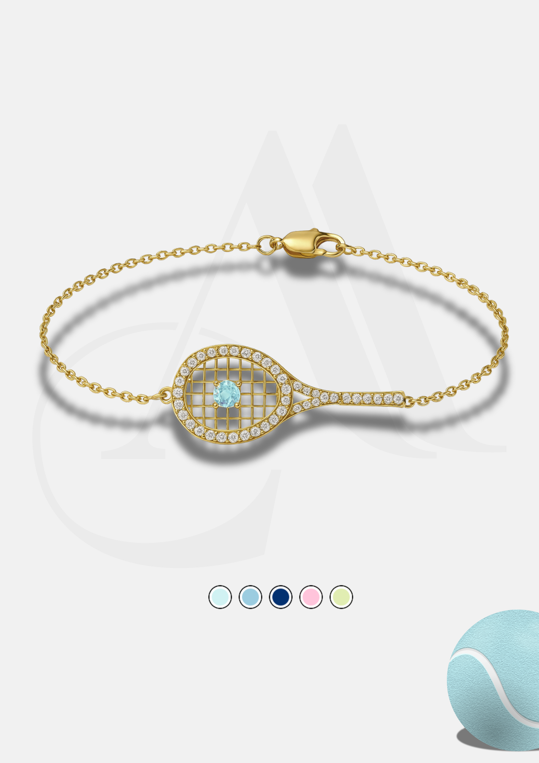 BIRTHSTONE TENNIS BRACELET