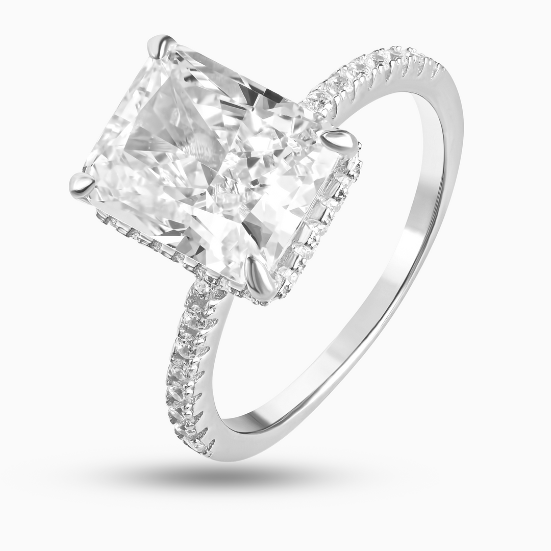 ARANYA PAVÉ PROMISE RING