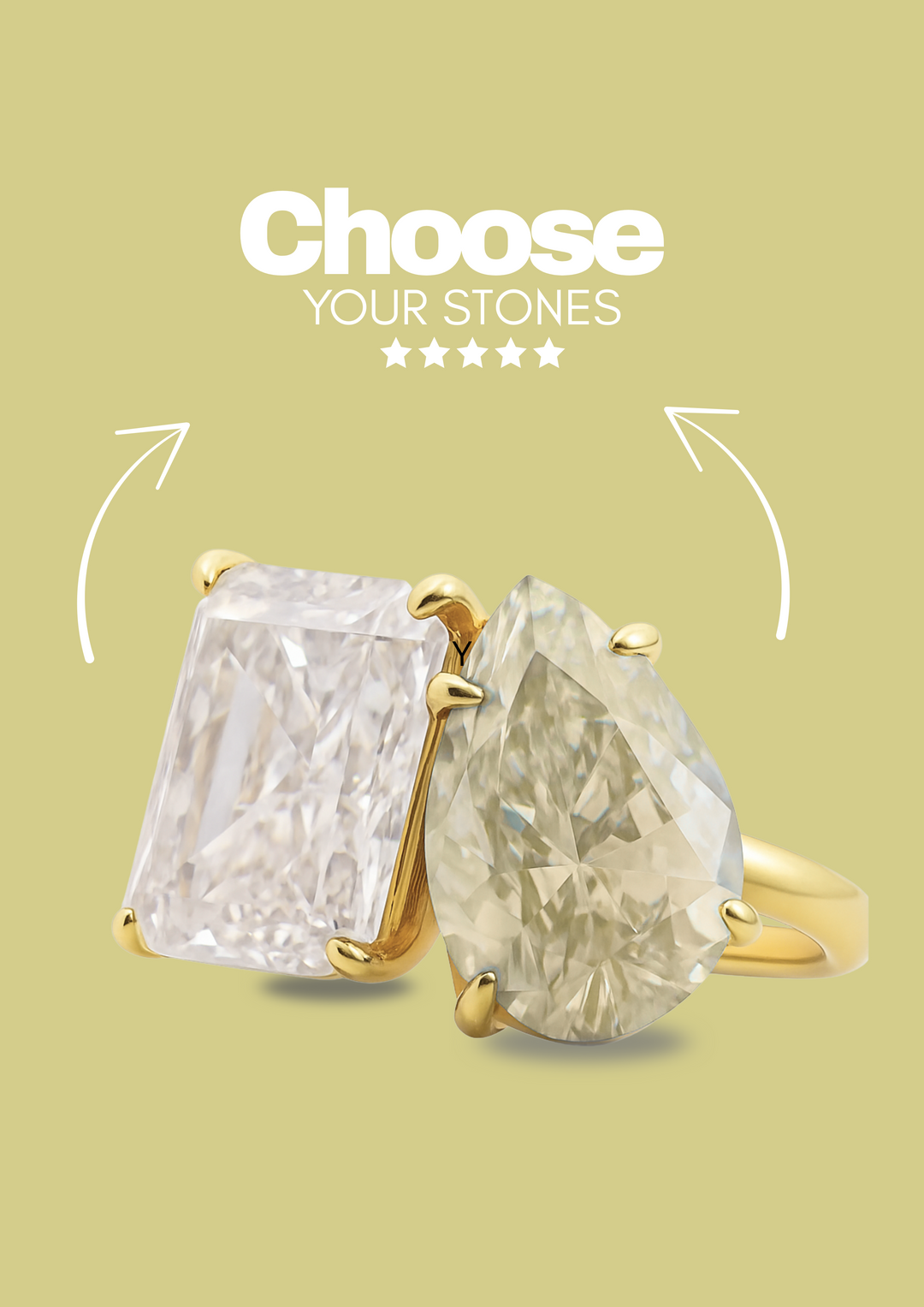 Small "You & Me" Alara Birth Month Ring
