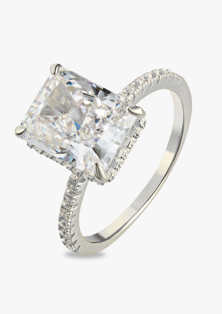 ARANYA PAVÉ PROMISE RING