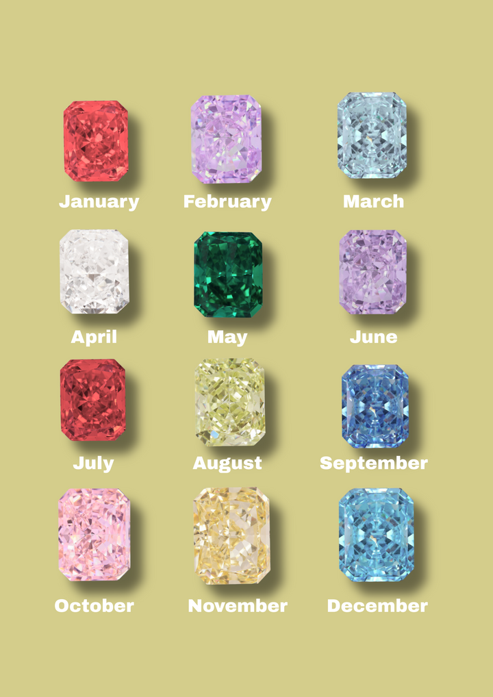 Small "You & Me" Alara Birth Month Ring