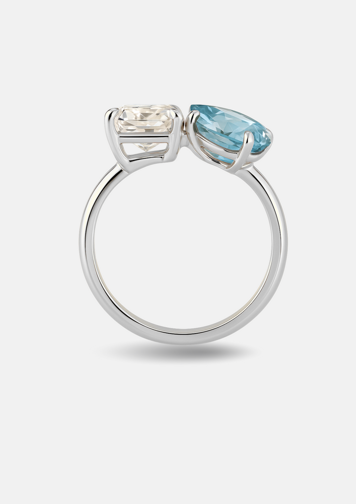 Small "You & Me" Alara Birth Month Ring
