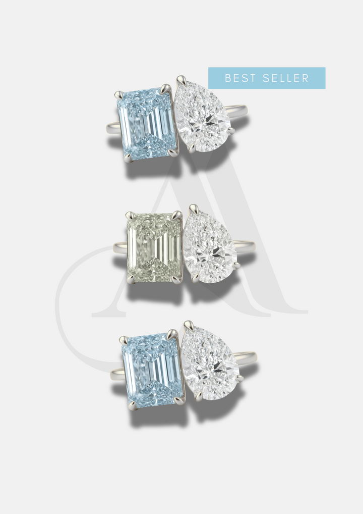 Small "You & Me" Alara Birth Month Ring
