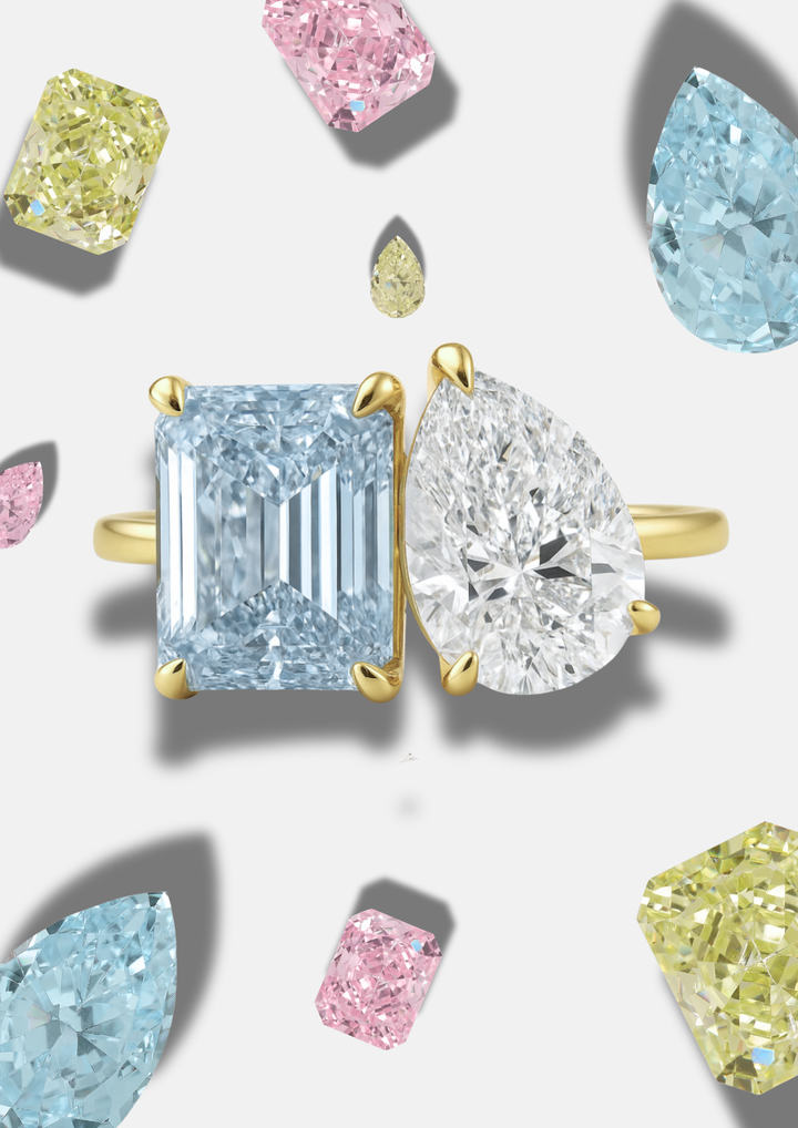 The "You & Me" Alara Birth Month Ring
