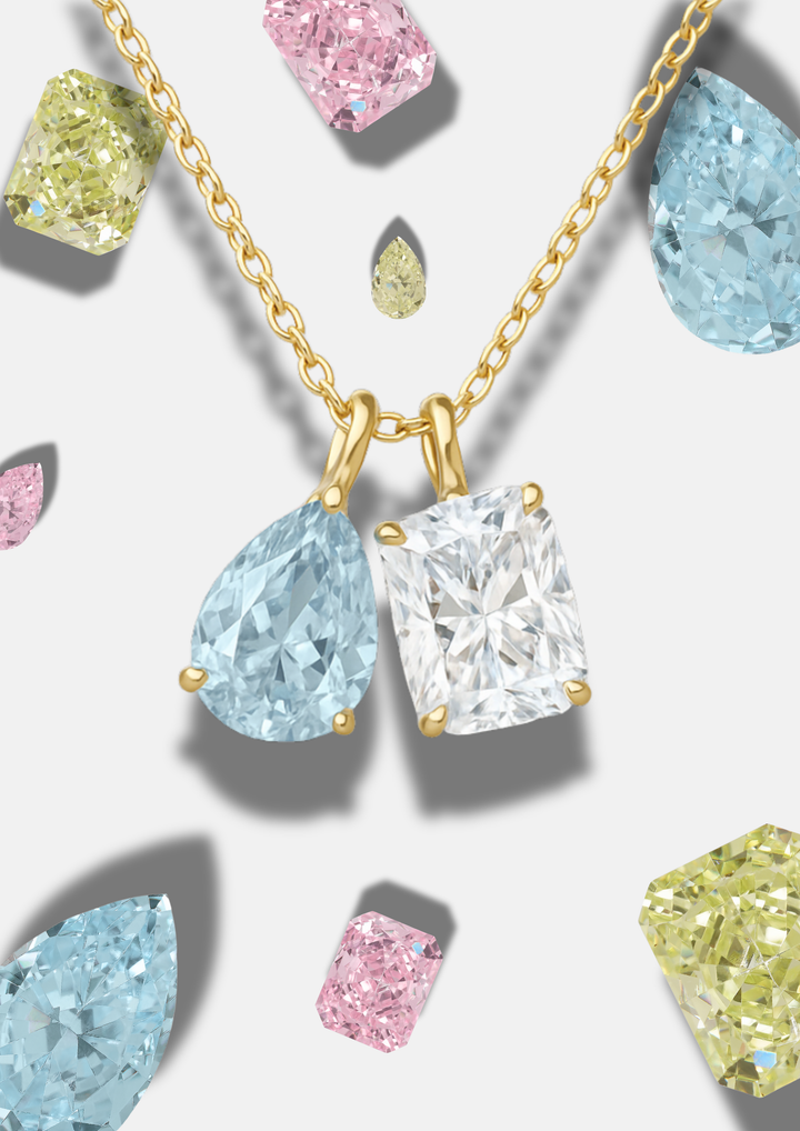 YOU & ME BIRTHSTONE NECKLACE