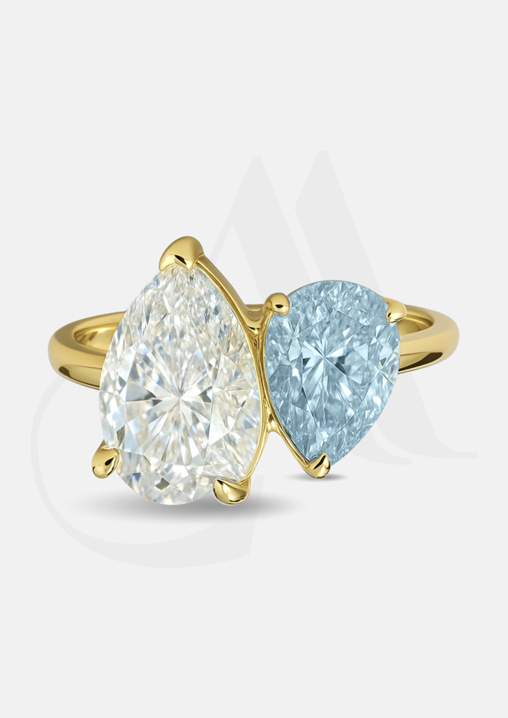 The "You & Me" Leonella Birth Month Ring