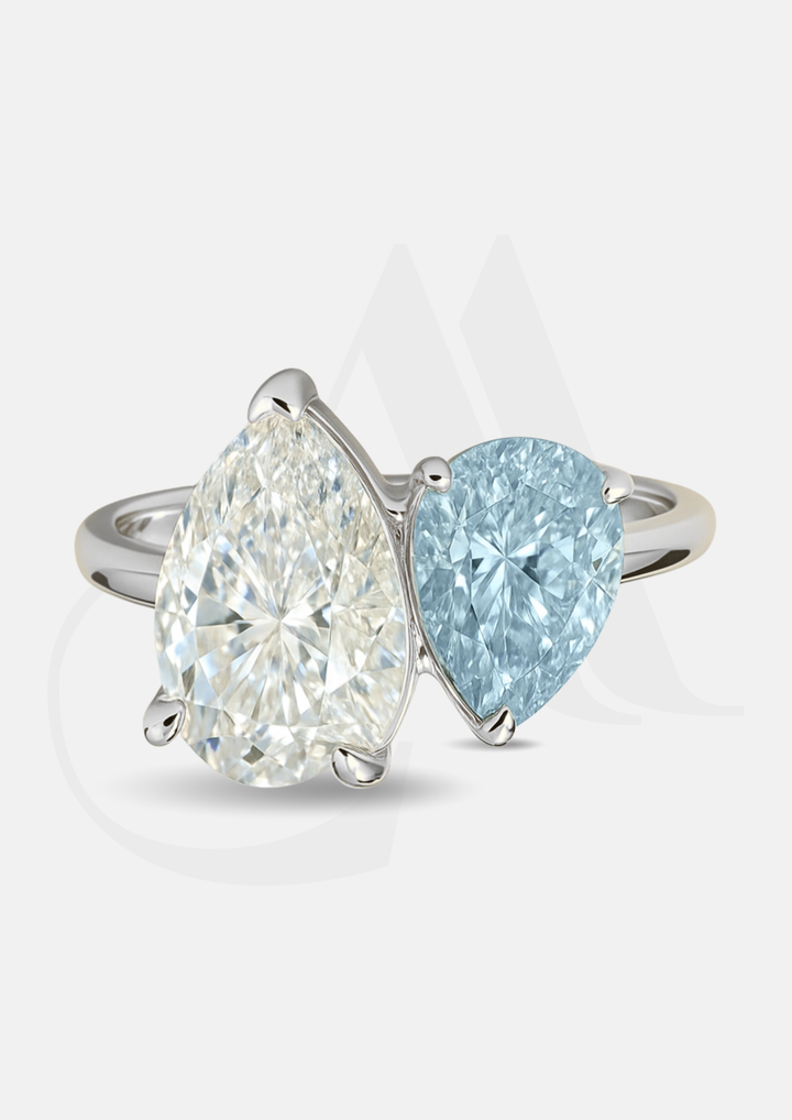 The "You & Me" Leonella Birth Month Ring